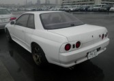 A rear of a 1993 Nissan Skyline GT-R (R32) exported by Japan Car Direct
