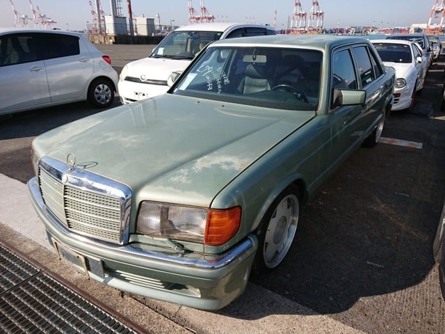 Mercedes Benz 560SEL LHD European luxury JDM cars available import from japan