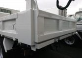 2006 Mitsubishi Canter Dump Truck. Close up of rear tail gate in perfect condition