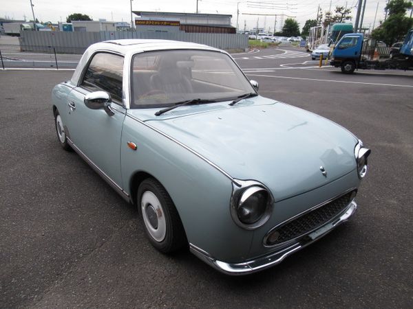 Nissan Figaro, city car, 2 door convertible, classic cars, retro, buy a car from japan, auto parts from japan, Japan Car Direct, Japan car auction