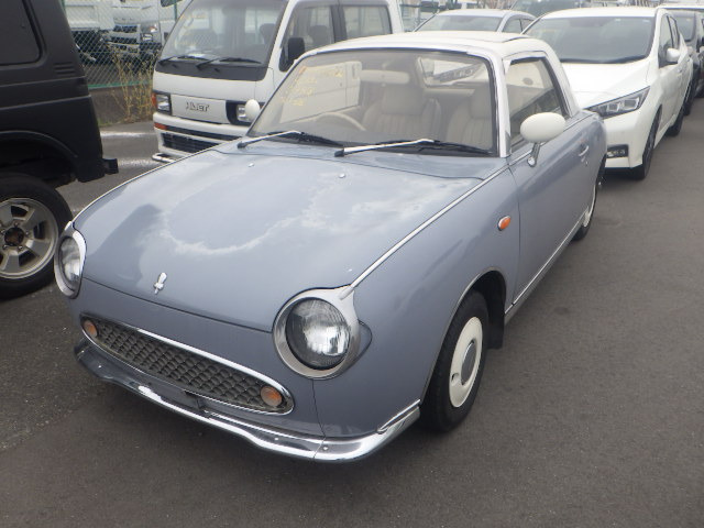 Nissan Figaro, Pike Factory, city car, 2 door convertible, classic cars, retro, buy a car from Japan, auto parts from Japan, Japan car auction, Japan Car Direct