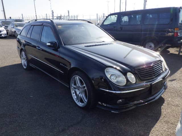 Mercedes-Benz E55 AMG, German Luxury Sedan, E55 AMG Features, Exporting Cars from Japan, Buying Used Cars from Japan, AMG Specifications, Importing German Vehicles, E55 AMG Review, Japan Car Exporter, Japan Car Direct