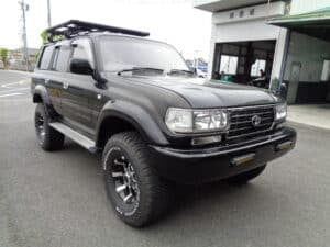Toyota Land Cruiser, Off-Road SUV, Toyota 4x4, Land Cruiser Roof Rack, Used Toyota, Import Toyota Land Cruiser from Japan, Japanese Car Auctions, Used Car Market in Japan, Importing Cars from Japan, Japan Car Direct