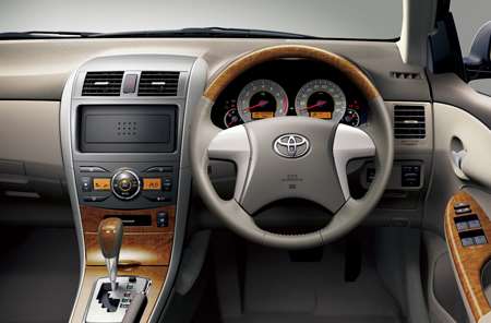 P2 classy interior Corolla Axio to import direct from Japan