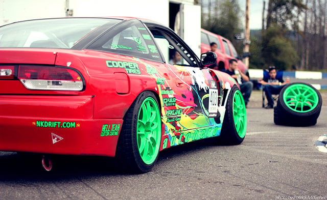 Drift Car Extreme Camber