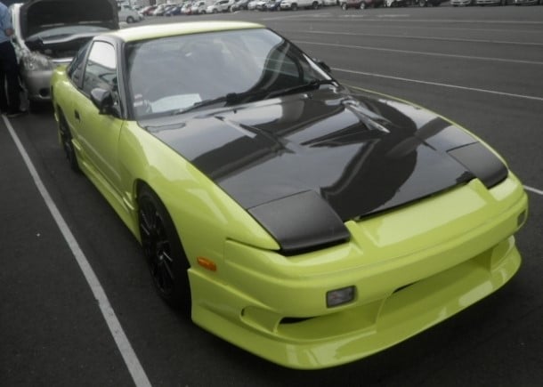 The first FIA Intercontinental Drifting Cup - A modified 1991 Nissan 180SX exported by Japan Car Direct