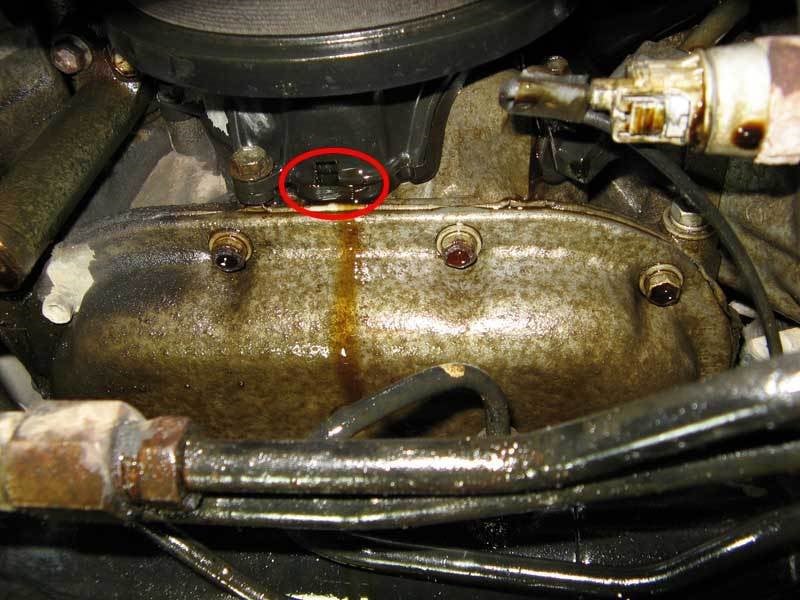 Shaken: Engine oil leak
