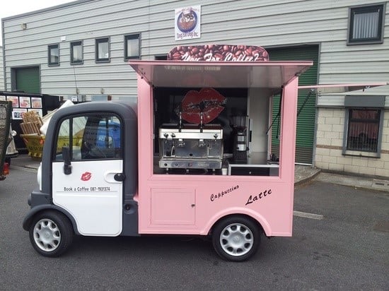 Japanese Food Trucks: Coffee Kei truck