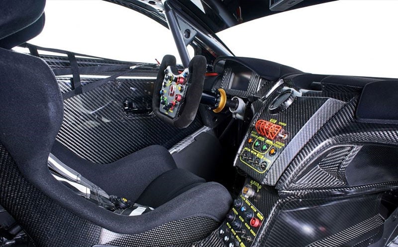 The Honda NSX returns to Spa 24: Honda NSX GT3 interior