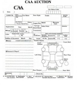 Caa-auction-sheet-report