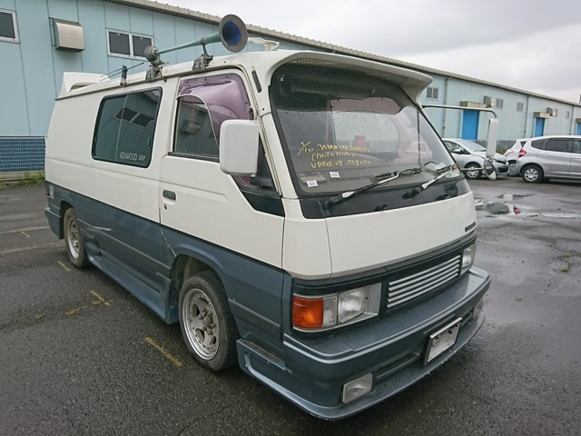 Shagging wagon decked out long body caravan van JDM import from Japan