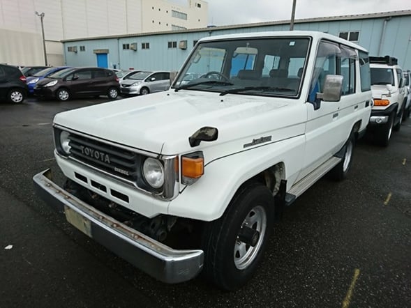 4 door wagon, inline 5 cylinder diesel, 5 speed manual transmission, well maintained, right hand drive, Japanese import.