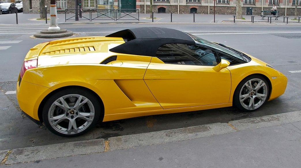 BIG Bobby Car smart roadster yellow