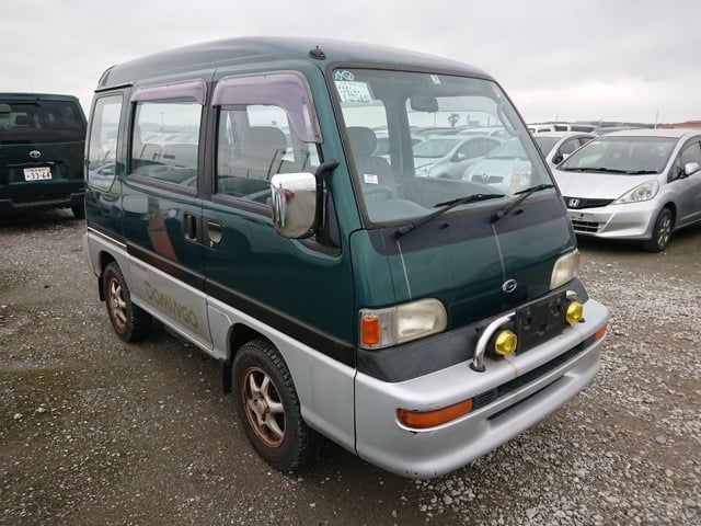 Kei mini van camping car camper 4wd 5 speed A/C gas 660cc engine excellent mileage