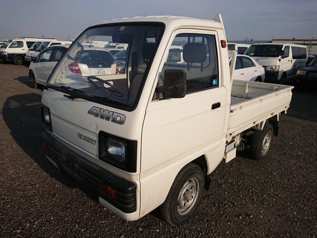 Kei mini dump bed 4wd truck 25 year rule USA buy jdm import today economical cheap workhorse 4 speed manual good condition no rust