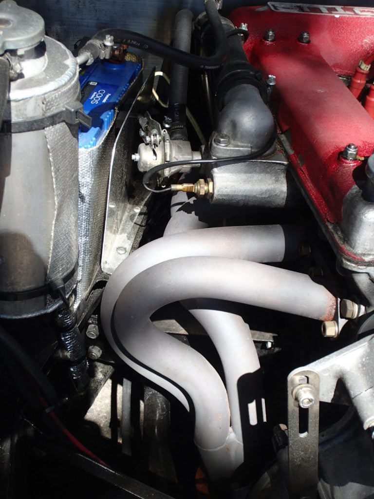 Restored Lotus Europa Bespoke Exhaust Header. 4 into 1. JCD test drive