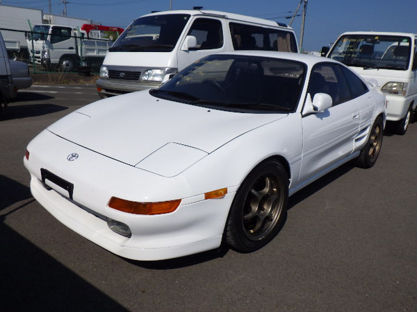 Toyota MR2, sports car, rear wheel drive, MacPherson strut, 2-door coupé, buy a car from Japan, Japan car auction, Japan Car Direct