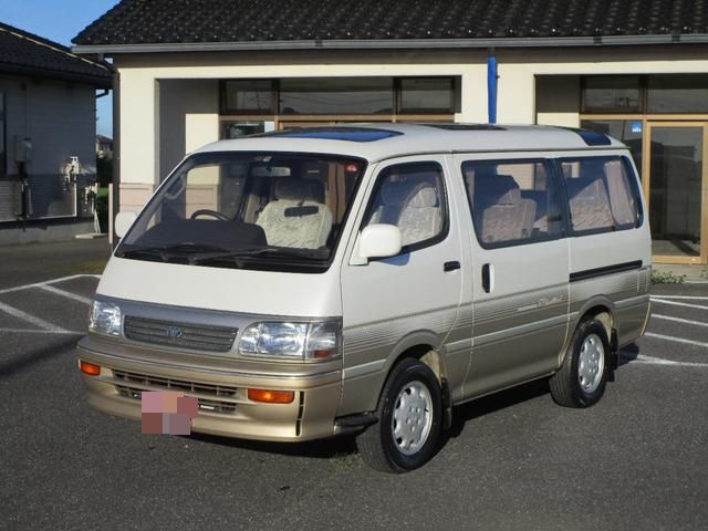 S and E Toyota Hiace with Gas Engine In Text Photo 1. Used Hiace Van Super Custom 8 passenger van import from Japan