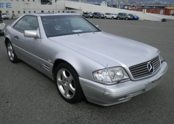 1996-Mercedes-Benz-SL500-front-left