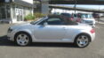 side view with top up. Buy and self import from Japan of clean Audi TT to Jebel Ali