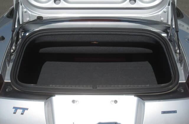 I bought clean used Audi TT Roadster from Japanese car auction. Look at super clean truck boot