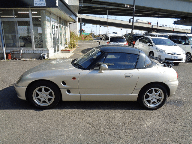 Suzuki Cappuccino, Convertible Car, Kei Car, Lightweight, Sporty Design, Micro Roadster, Rear-Wheel Drive, Open-Top Driving, Compact Dimensions, Import from Japan, Japan Car Direct