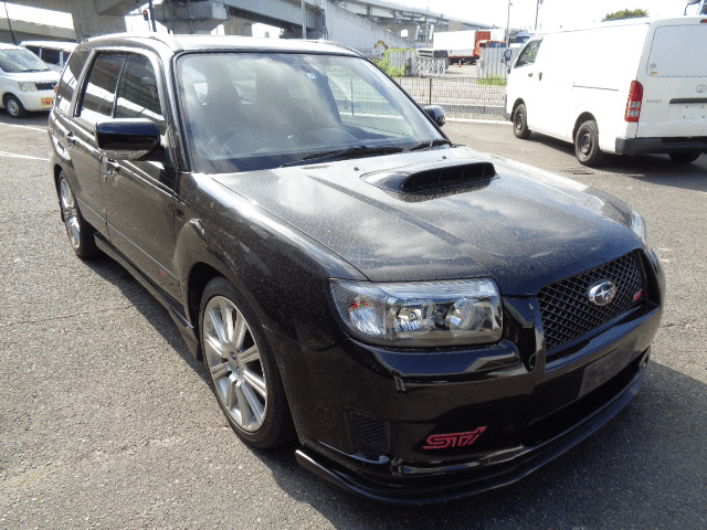 Subaru Forester, Crossover SUV, All-wheel drive, Practicality meets performance, Spacious interior, Adventure-ready, Off-road capability, Family-friendly, Hood scoop, Japan Car Direct