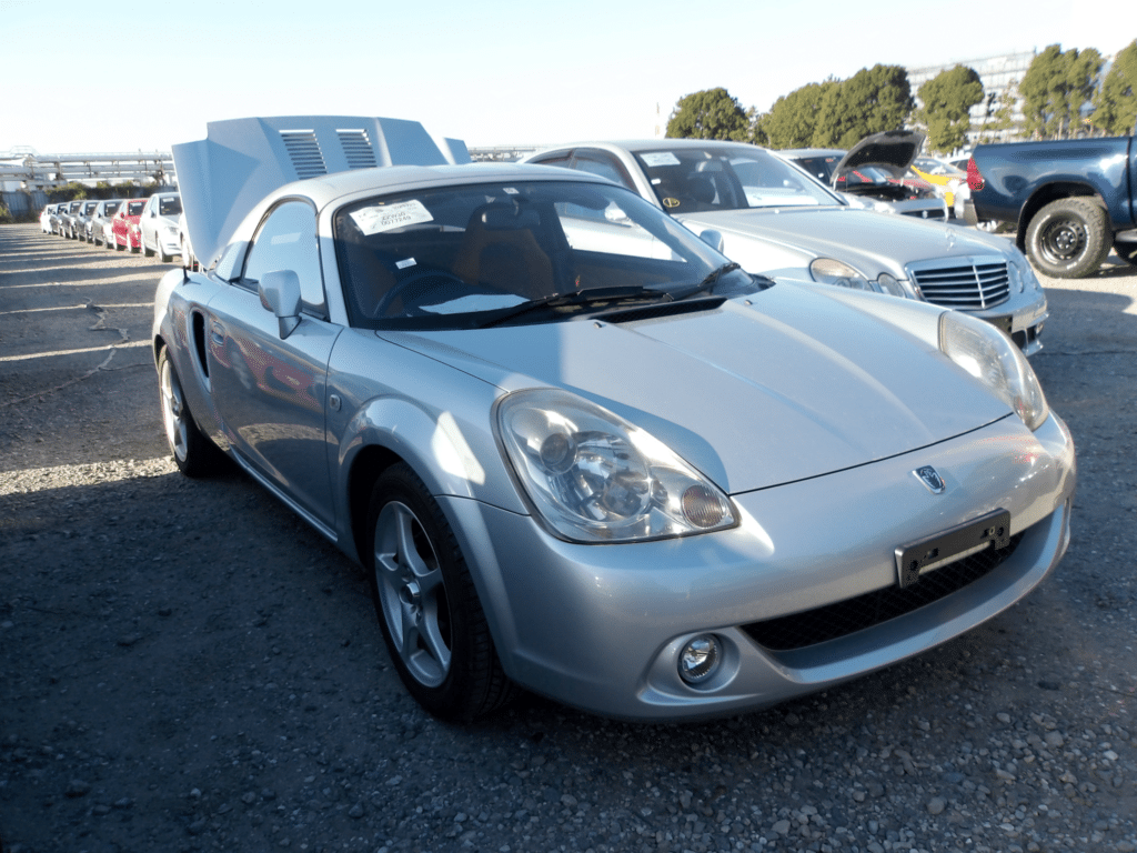 Toyota MR-S, Mid-Engine Roadster, Convertible Sports Car, MR-S Features, Toyota MR-S Specs, Affordable Roadster, Toyota MR-S for Sale, Japanese Convertible, Import Toyota MR-S, Japan Car Direct