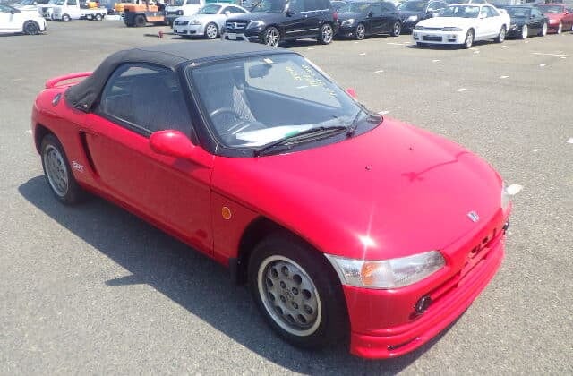 Honda Beat, Classic Kei Car, JDM Roadster, Mid-Engine Kei Sports Car, Honda Beat Convertible, Used Honda Beat from Japan, Right-Hand Drive Sports Car, Importable Kei Car, Japanese Micro Sports Car, Japan Car Direct