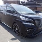 Modified Toyota Vellfire, Custom Body Kit Vellfire, Black Toyota Vellfire, VIP Van Japan, Luxury JDM Van, Used Toyota Vellfire for Export, Import Toyota Vellfire, Japanese Domestic Market Van, JDM Luxury MPV, Japan Car Direct