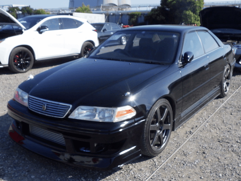 Toyota Mark II, JZX100 Mark II, Turbo Drift Car, Japanese Sports Sedan, 1JZ Powered, Import JDM Cars, Used Cars From Japan, Buy From Japan Auction, JDM Sedan Icon, Japan Car Direct
