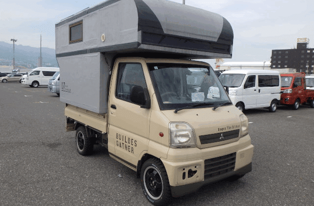 Mitsubishi Minicab Camper, Kei Truck Camper Japan, Mini RV Kei Truck, Japanese Mini Camper, Off-Grid Kei Camper, Small Camper Van Japan, Buy Kei Campers From Japan, Used Mini RVs Japan, Japan Camping Kei Truck, Japan Car Direct