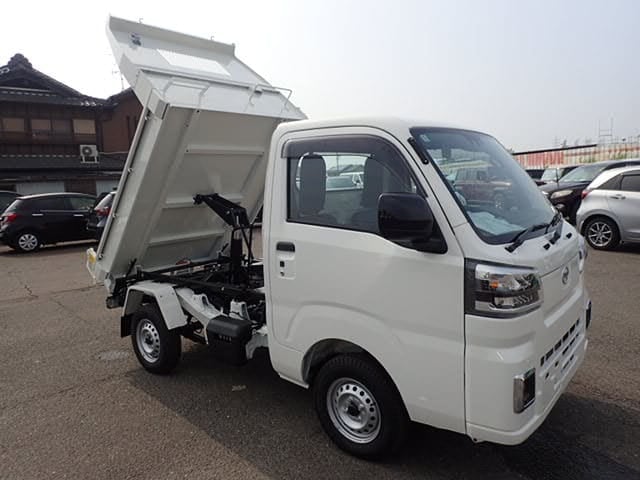Daihatsu Hijet Dump, White Daihatsu Hijet, Kei Truck Dump, Used Kei Truck Japan, Buy Hijet Dump Truck, JDM Kei Truck, Import Daihatsu Hijet, Japanese Mini Truck, Japan Car Auction Truck, Japan Car Direct