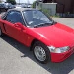 Honda Beat, Red Honda Beat, JDM Kei Car, Used Honda Beat Japan, Buy Honda Beat, Kei Sports Car Japan, Import Honda Beat, Japanese Roadster, Japan Car Auction Honda, Japan Car Direct, PP1