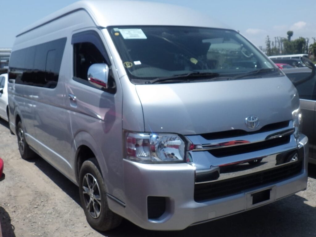 Toyota Hiace Wagon, Silver Toyota Hiace, Used Toyota Van Japan, JDM Van, Buy Toyota Hiace, Import Toyota Hiace, Japanese Car Auction, Family Van Japan, Toyota Hiace Export, Japan Car Direct