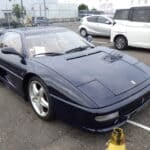 Ferrari F355, Blue Ferrari F355, Used Ferrari Japan, Buy Ferrari F355, Import Ferrari F355, Classic Ferrari Japan, Ferrari Japan Auction, JDM Supercar Import, Ferrari Collector Car, Japan Car Direct