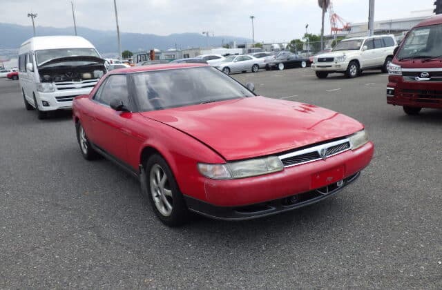 Mazda Eunos Cosmo, Used Mazda Cosmo, Import Eunos Cosmo, Buy Mazda Cosmo, Cosmo Japan Auction, JDM Mazda coupe, 3-rotor rotary Mazda, Classic Mazda Cosmo, Mazda luxury coupe, Japan Car Direct