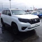 Toyota Land Cruiser Prado, White Prado, Used Prado Japan, JDM SUV, Buy Toyota Prado, Import Land Cruiser Prado, Japanese SUV Export, Toyota Prado Auction, Land Cruiser JDM, Japan Car Direct
