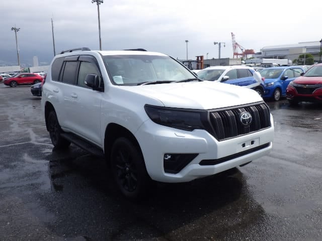 Toyota Land Cruiser Prado, White Prado, Used Prado Japan, JDM SUV, Buy Toyota Prado, Import Land Cruiser Prado, Japanese SUV Export, Toyota Prado Auction, Land Cruiser JDM, Japan Car Direct