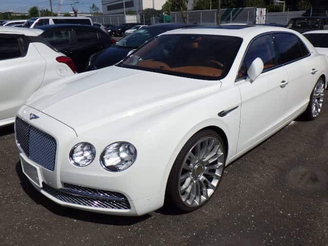 Bentley Flying Spur, Flying Spur Sedan, Bentley Luxury Car, Used Bentley Japan, Bentley JDM, Bentley Auction Japan, Import Bentley Flying Spur, Japanese Luxury Imports, Japanese Car Auctions, Japan Car Direct