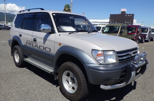 Toyota Land Cruiser Prado, Land Cruiser Prado 90, Toyota Prado SUV, Used Toyota Prado, Toyota Prado JDM, Toyota Prado Auction, Import Toyota Prado, Japanese SUVs, Japanese Car Auctions, Japan Car Direct
