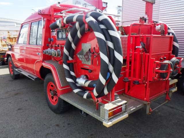 Toyota Land Cruiser, Land Cruiser Fire Truck, Toyota 4x4, Used Land Cruiser, Land Cruiser JDM, Land Cruiser Auction, Import Toyota Land Cruiser, Japanese Utility Vehicles, Japanese Car Auctions, Japan Car Direct