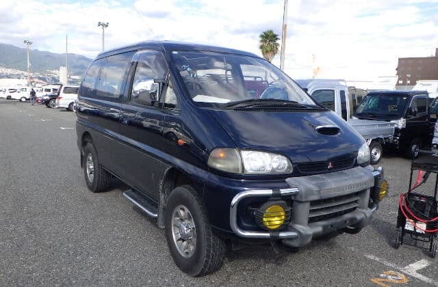 Delica Spacegear, 4WD Van, Adventure Wagon, Used Delica Import, Off Road Van Market, Japan Car Auctions, Delica Buyers, Family Adventure Vehicles, JDM Vans, Japan Car Direct