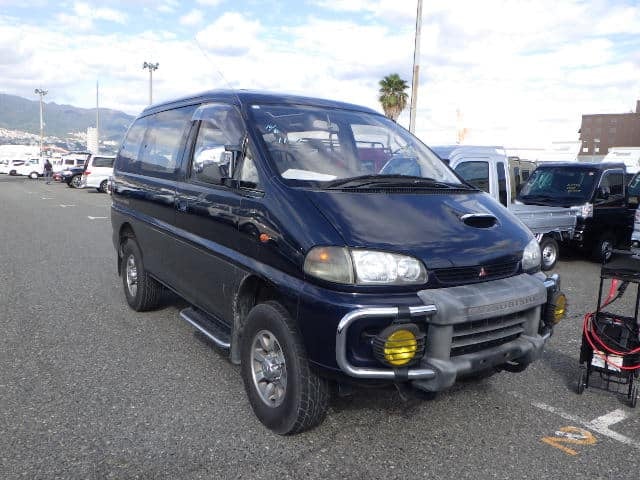 Delica Spacegear, 4WD Van, Adventure Wagon, Used Delica Import, Off Road Van Market, Japan Car Auctions, Delica Buyers, Family Adventure Vehicles, JDM Vans, Japan Car Direct