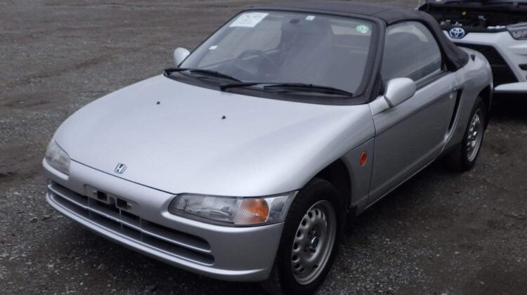 Honda Beat, JDM Kei Roadster, Classic Honda Convertible, Lightweight Sports Car, Used Honda Beat, Import Honda From Japan, Japanese Kei Cars, Car Auctions Japan, Buy Cars From Japan, Japan Car Direct, pp1