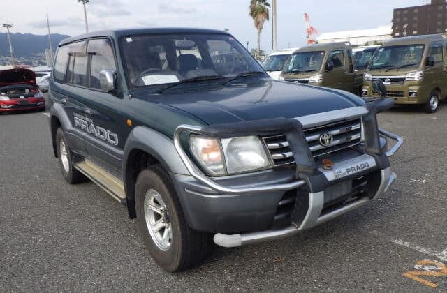 Toyota Land Cruiser Prado, Land Cruiser Prado 90, JDM SUV, Toyota 4x4 Japan, Used Land Cruiser Prado, Import Toyota From Japan, Off Road Vehicles Japan, Japan Car Auctions, Buy Cars From Japan, Japan Car Direct
