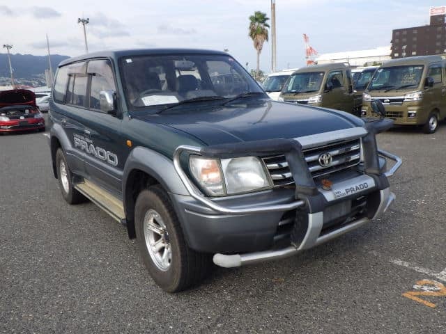 Toyota Land Cruiser Prado, Land Cruiser Prado 90, JDM SUV, Toyota 4x4 Japan, Used Land Cruiser Prado, Import Toyota From Japan, Off Road Vehicles Japan, Japan Car Auctions, Buy Cars From Japan, Japan Car Direct