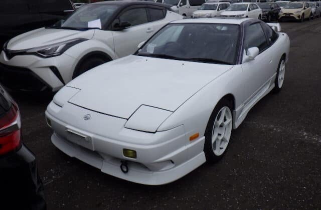 Nissan 180SX, JDM Drift Car, Classic Sports Coupe, Turbo Models, 180SX Market, Japan Car Auction, Drift Buyers, Tuning Platforms, Sports Car Export, Japan Car Direct