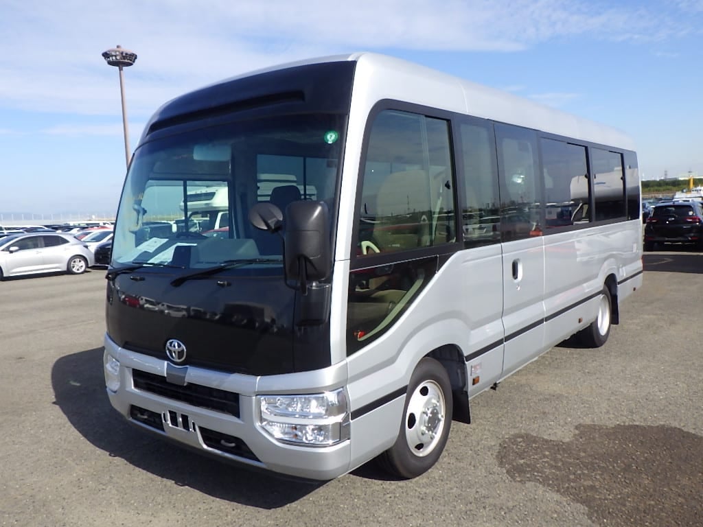 Toyota Coaster, Passenger Bus, Commercial Vehicle, Used Coaster Import, Fleet Vehicle Market, Japan Car Auctions, Bus Buyers, Coaster Export, Transport Vehicles, Japan Car Direct
