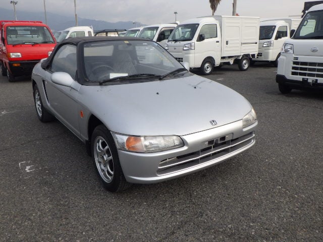Honda Beat, Used Honda Beat, JDM Honda Beat, Honda Beat Convertible, Honda Beat Silver, Japan Used Car Auctions, Honda Beat Import From Japan, Used Cars Export Japan, Export Cars From Japan, Japan Car Direct